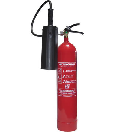 Extincteur acier ou aluminium, 5 kg par VIE