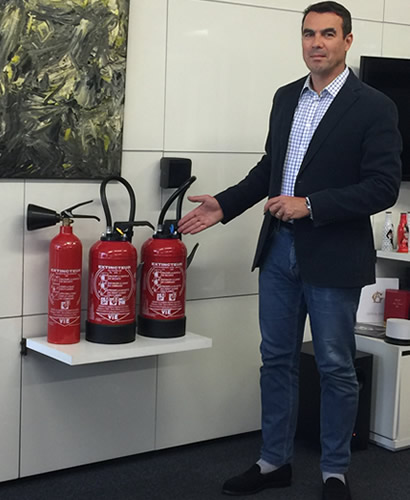 Des extincteurs labélisés V.I.E.